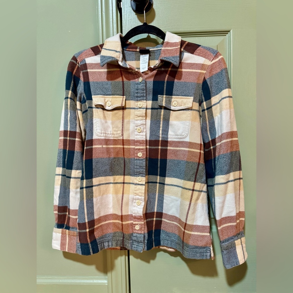 Patagonia Long-Sleeved Fjord Flannel Shirt